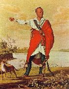 William Berczy Oil portrait of Joseph Brant Sweden oil painting artist